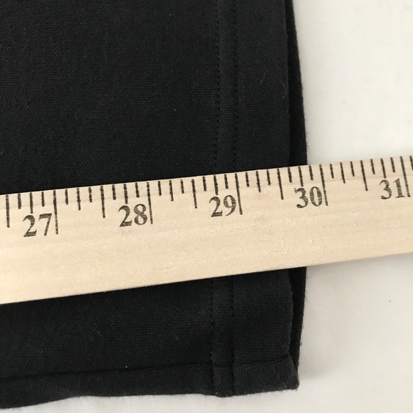 WOMAN WITHIN Wide Leg Pants Black 7 Day Knit Pockets Women’s Plus Size 4X 34/36 - Picture 13 of 15